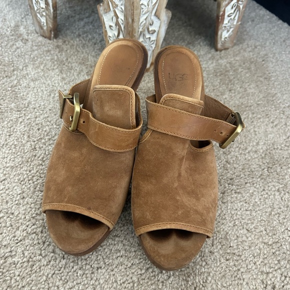 Ugg suede heels - Picture 4 of 5